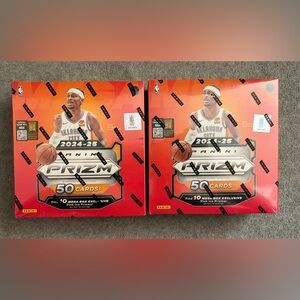 2024-2025 Panini Prizm Mega Box Bundle of 2